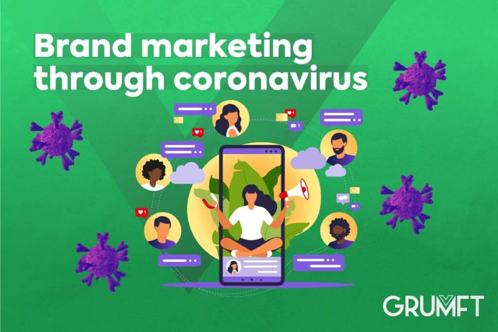 Brand marketing through coronavirus