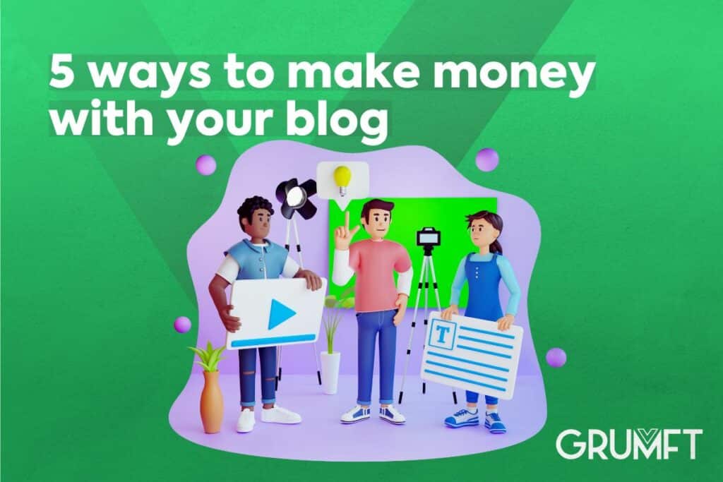 5 ways to make money with your blog