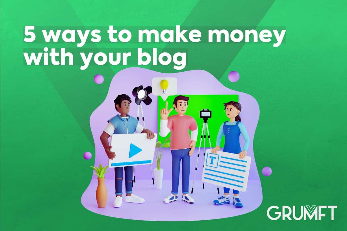 5 ways to make money with your blog