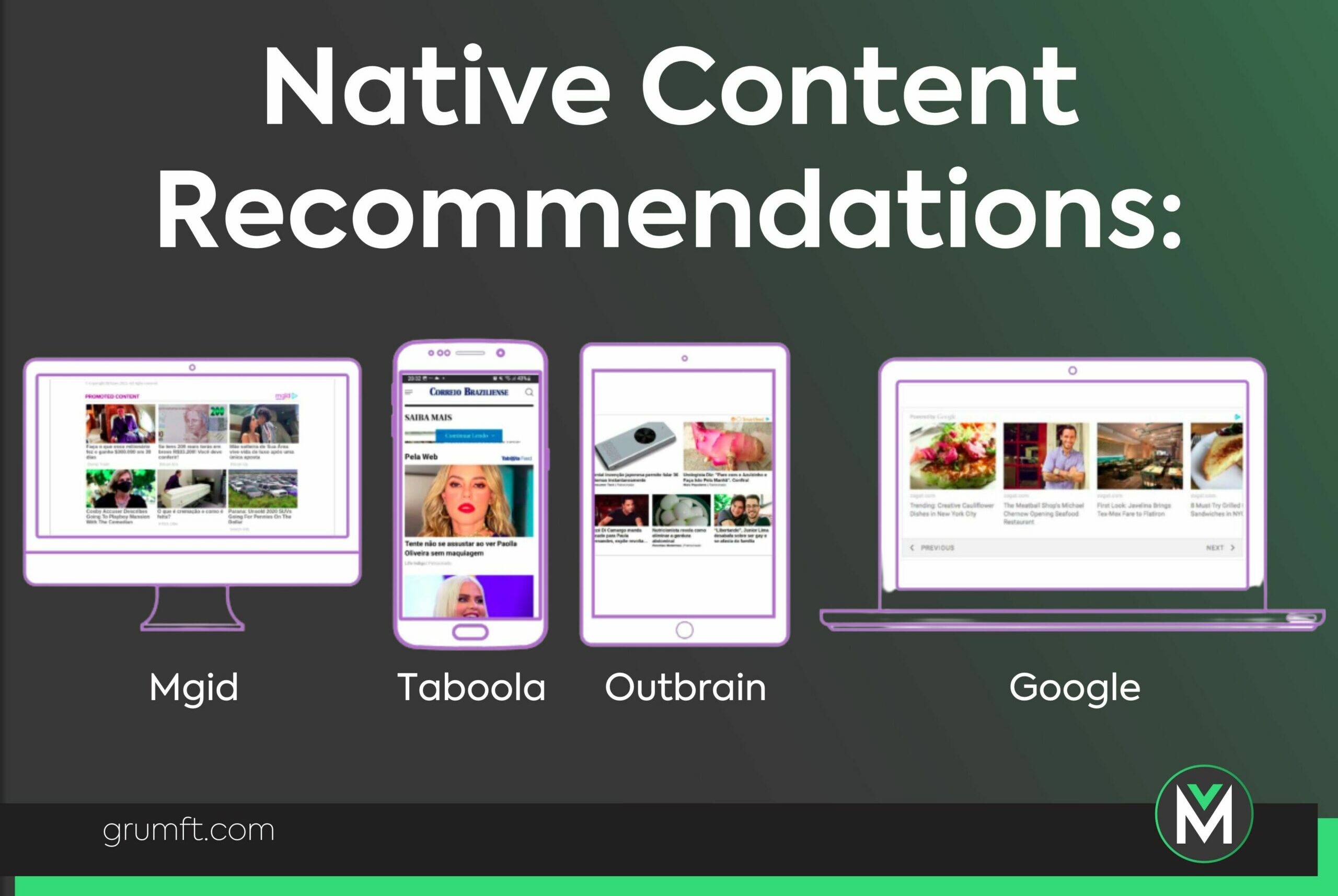 Native Content Recommendations:
